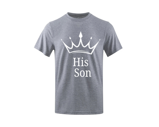 His Son T-Shirt 2XL-3XL