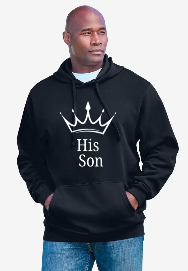 His Son Hoodie S-XL